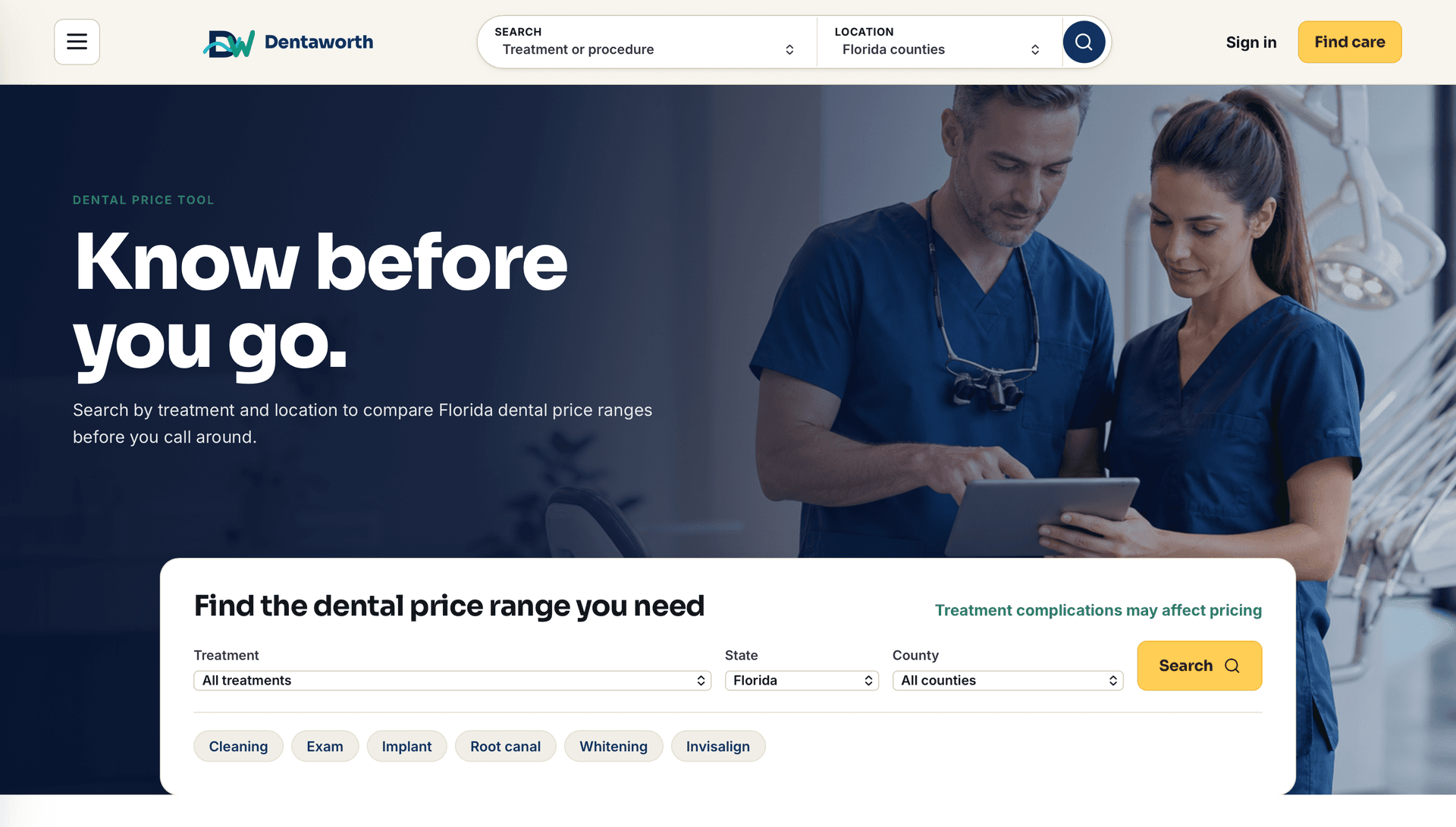 DentaWorth project preview